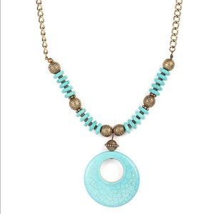 Oasis Goddess - Brass Necklace